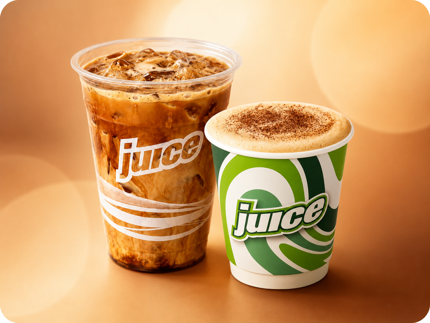 Iced Brew and Hot Coffee Duo