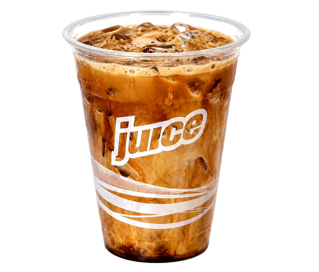 Iced coffee drink from Juice